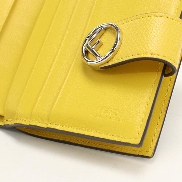FENDI（フェンディ） 中古良品 二つ折り財布 8M0386 エフイズ