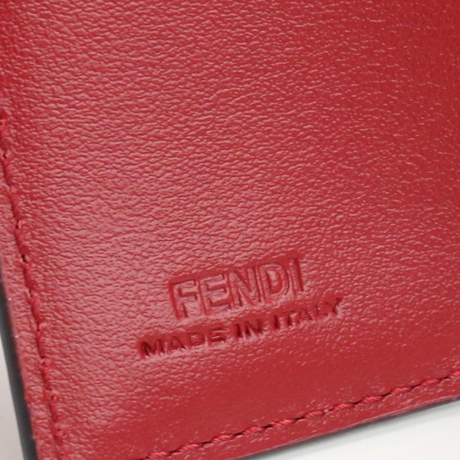 中古・未使用フェンディFENDI コンパクトウォレット レザー 三つ折り