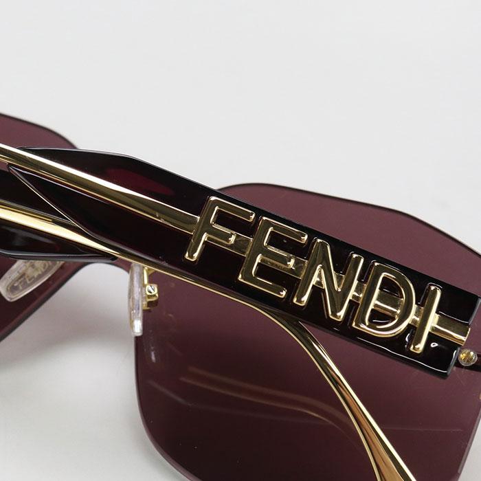 中古良品FENDI フェンディ サングラス FE40067U 30Y レディース ブラウン FENDI（フェンディ） 中古良品 サングラス FE40067U 30Y レディース