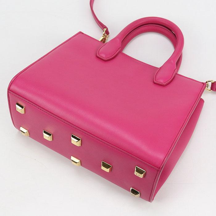 中古良品 FERRAGAMO フェラガモ トートバッグ 21 H288 2WAY ガンチーニ