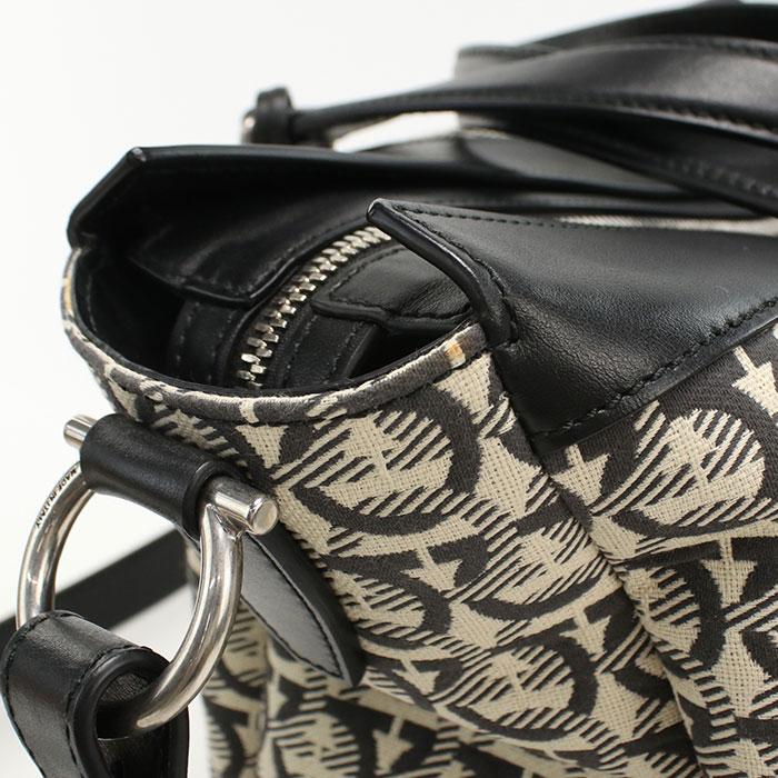 中古良品 FERRAGAMO フェラガモ ボストンバッグ 24 A187 2WAY