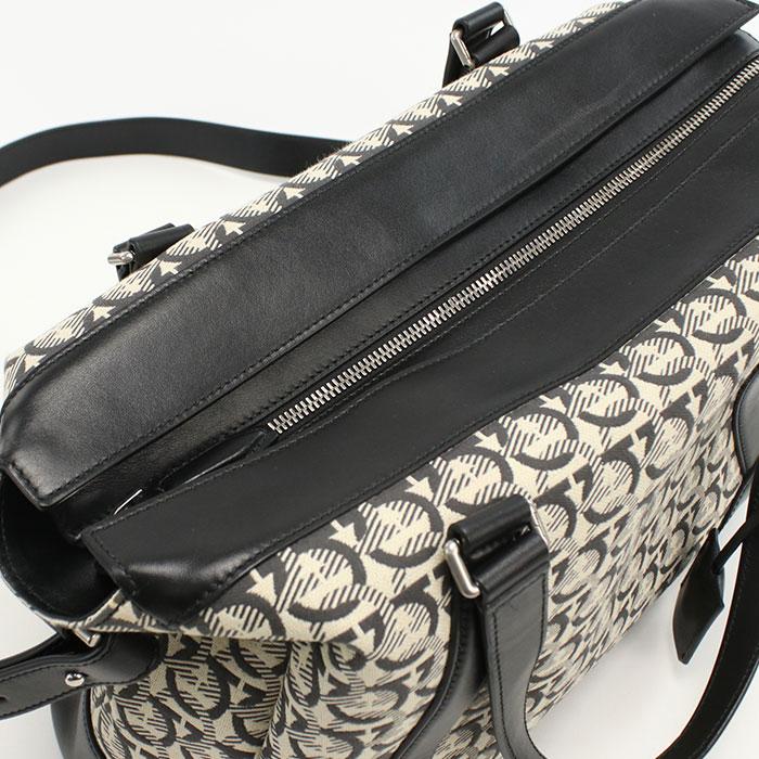 中古良品 FERRAGAMO フェラガモ ボストンバッグ 24 A187 2WAY