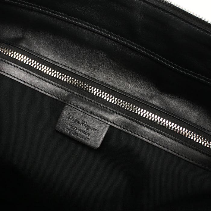 中古良品 FERRAGAMO フェラガモ ボストンバッグ 24 A187 2WAY