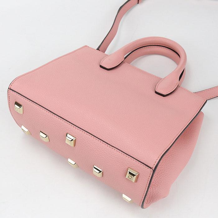 中古美品 FERRAGAMO フェラガモ トートバッグ 21 H288 2WAY ガンチーニ