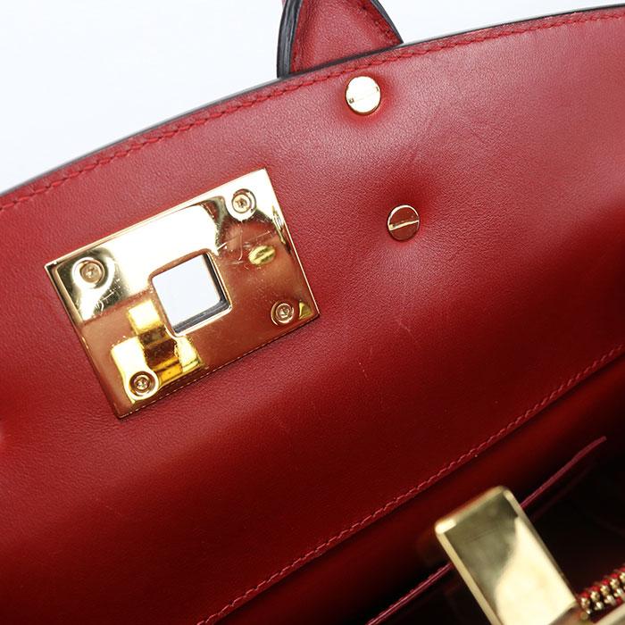 中古良品 FERRAGAMO フェラガモ トートバッグ 21 H159 2WAY ガンチーニ