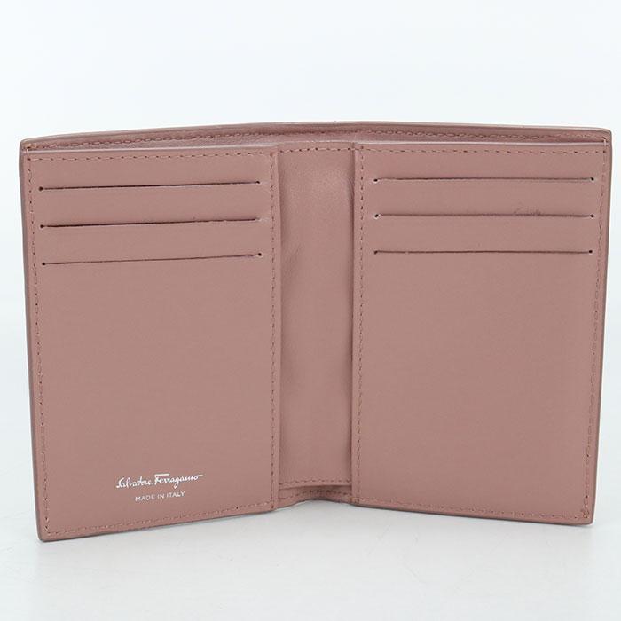 FERRAGAMO（フェラガモ） 中古良品 二折財布 22 D665 ガンチーニ