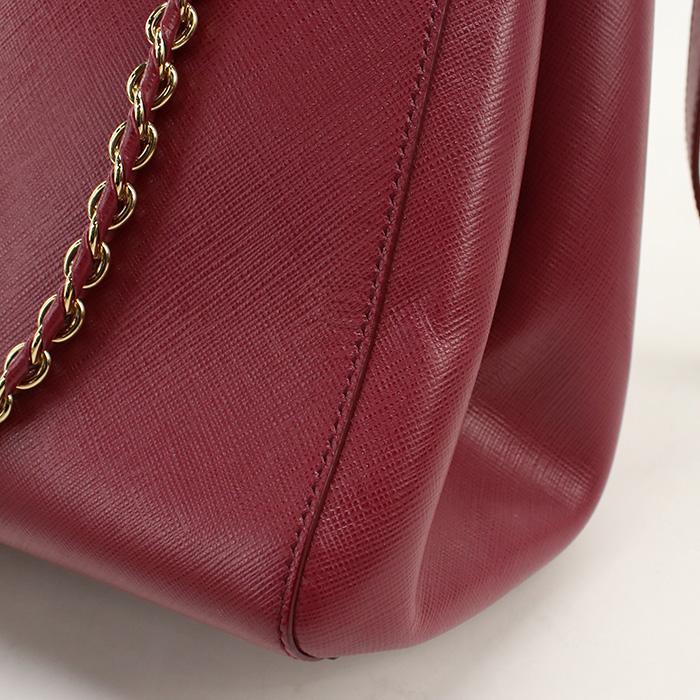中古良品 FERRAGAMO フェラガモ トートバッグ 21 E998 2WAY チェーン