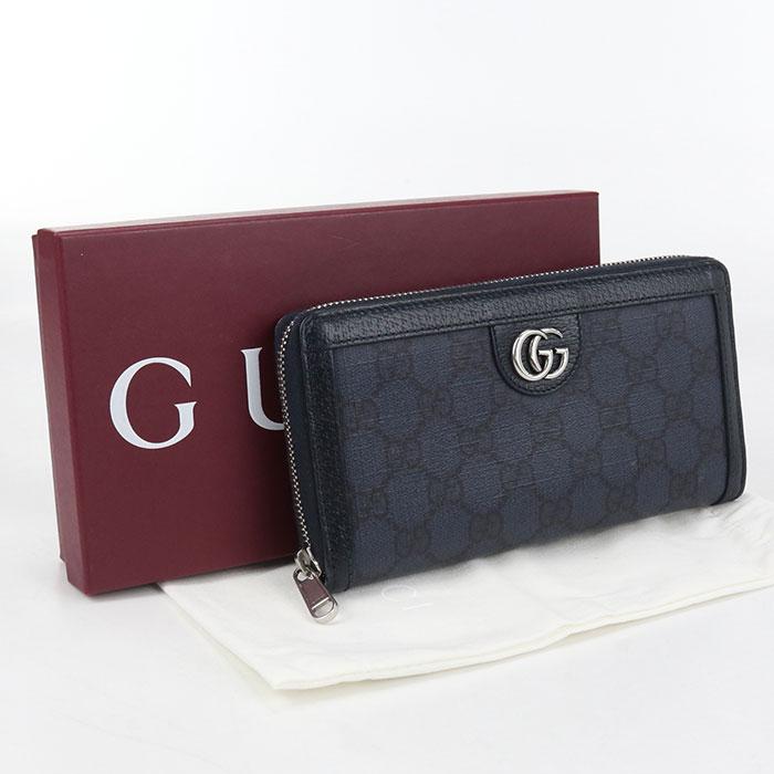 GUCCI（グッチ） 中古良品 長財布ラウンドファスナー 706844 ジップ