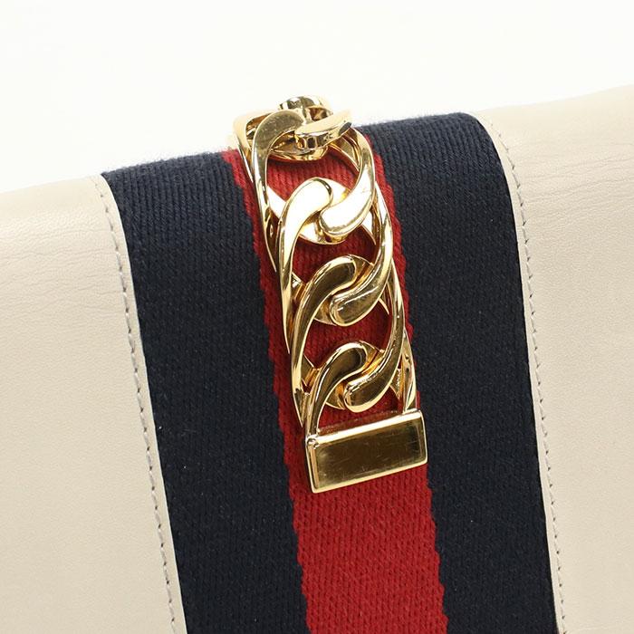 GUCCI グッチ/ミニチェーンショルダーバッグ/シルヴィ/494646/218*/ABランク/88【中古】 7190040160017.jpg