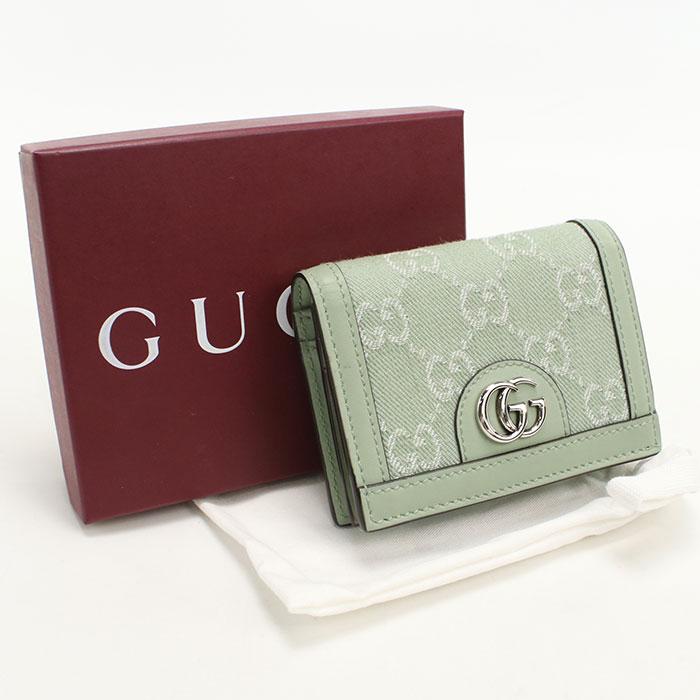 GUCCI（グッチ） 中古・未使用 二つ折り財布 523155 コンパクト 
