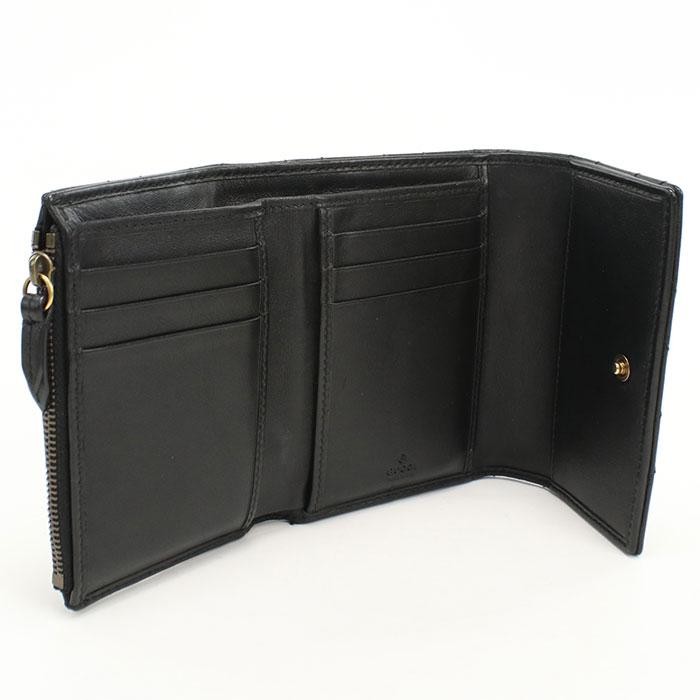 GUCCI（グッチ） 中古良品 三つ折り財布 474802 GGマーモント