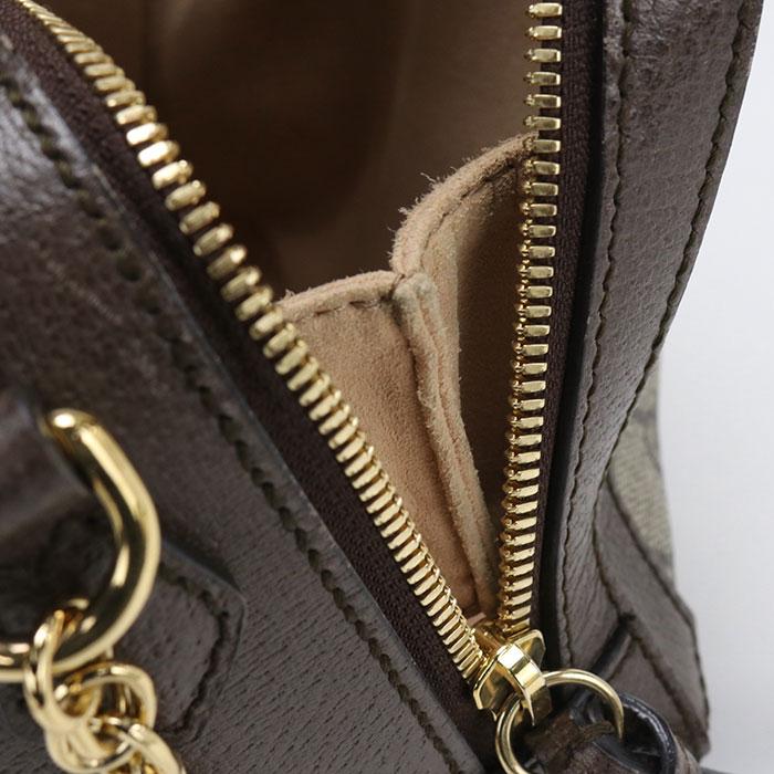 602576 GUCCI オフィディア 2WAYチェーンショルダー レザー GUCCI（グッチ） 中古良品 斜め掛け ショルダーバッグ 602576 チェーン