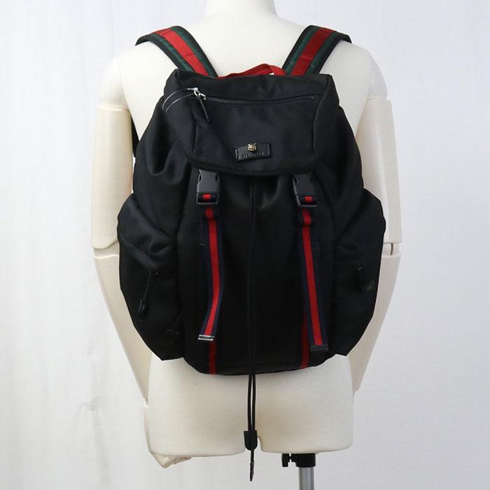 GUCCI（グッチ） 中古良品 リュック 429037 テクノキャンバス バッグ 