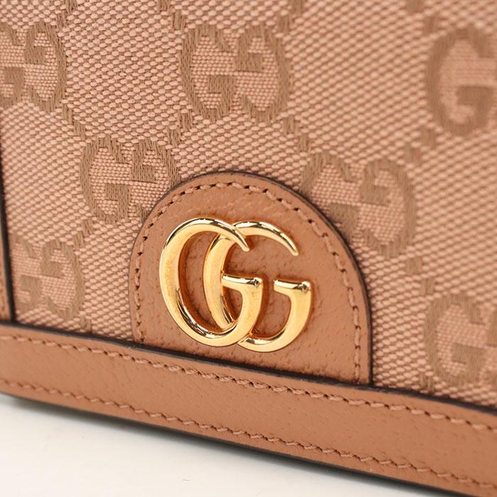 GUCCI（グッチ） 中古美品 二つ折り財布 523155 コンパクトウォレット