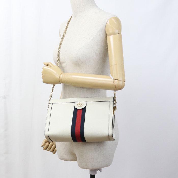 GUCCI オフィディア GGチェーンバッググッチ ミディアムショルダーバッグ GUCCI（グッチ） 中古良品 ショルダーバッグ 719883 チェーンバッグ