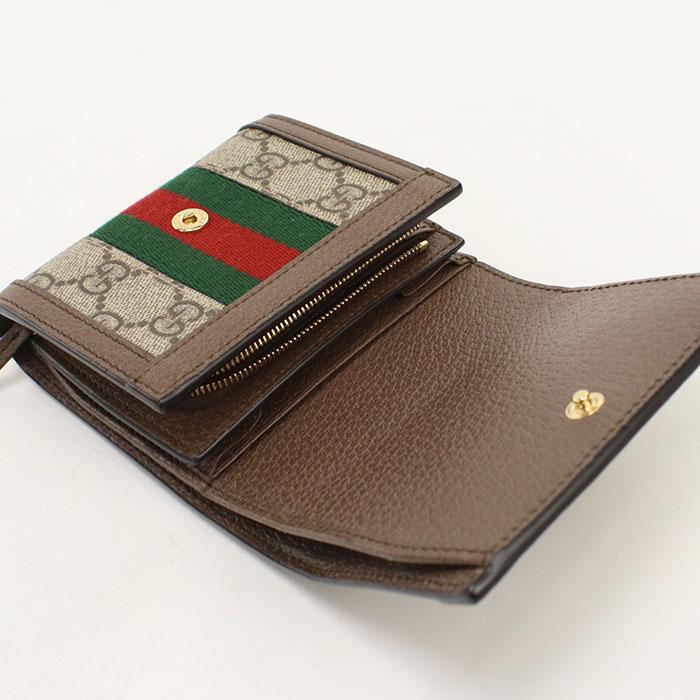 GUCCI（グッチ） 中古良品 二つ折り財布 598662 オフィディア