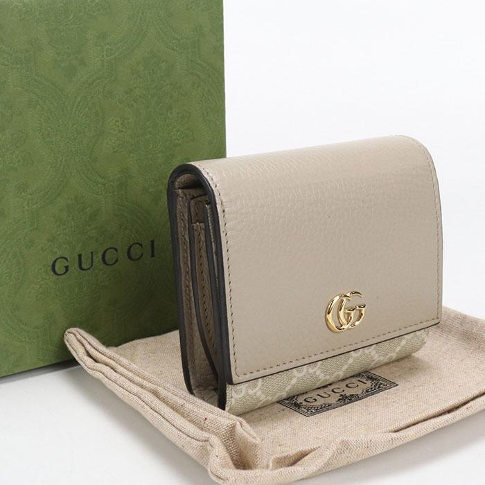 GUCCI（グッチ） 中古良品 二つ折り財布 595857 ミディアム ウォレット