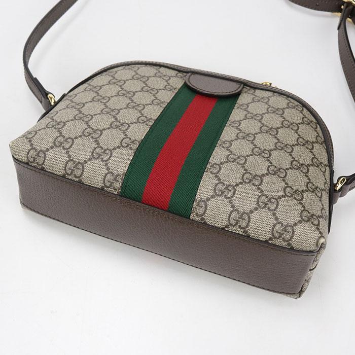 中古良品 GUCCI グッチ 斜め掛け ショルダーバッグ 499621 オフィディア レディース ベージュ