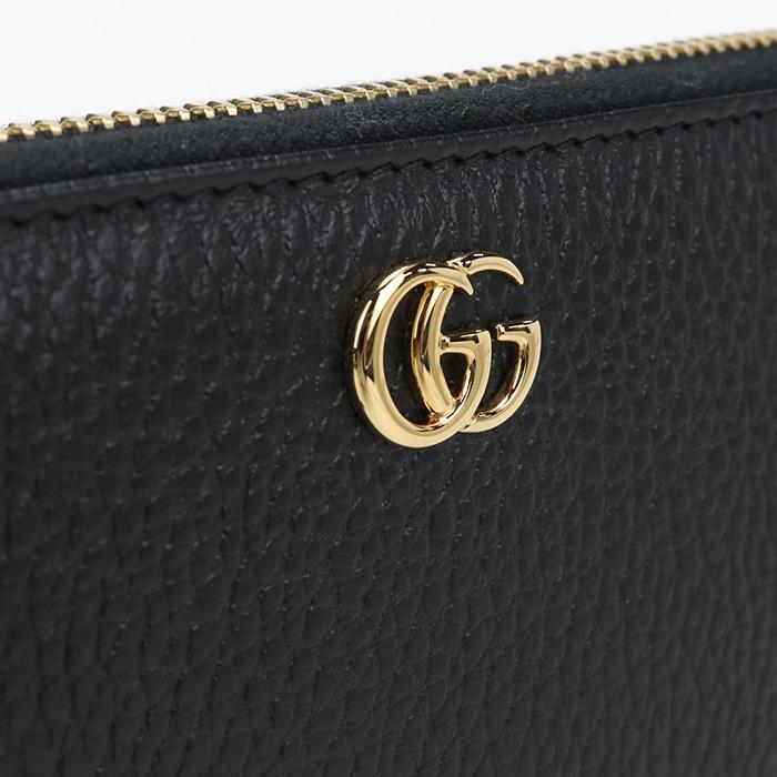 GUCCI グッチ/GGマーモント/ラウンドファスナー長財布/ブラック/456117/496***/Aランク/04【中古】 楽天市場】GUCCI グッチ/GGマーモント/ラウンドファスナー長財布