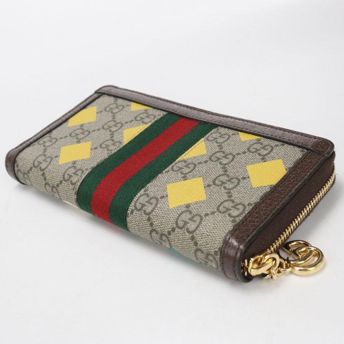 GUCCI（グッチ） 中古良品 長財布ラウンドファスナー 523154 ラウンド 