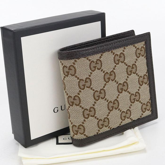 GUCCI（グッチ） 中古・未使用 二つ折り財布 150413 KY9LN 9903 GG