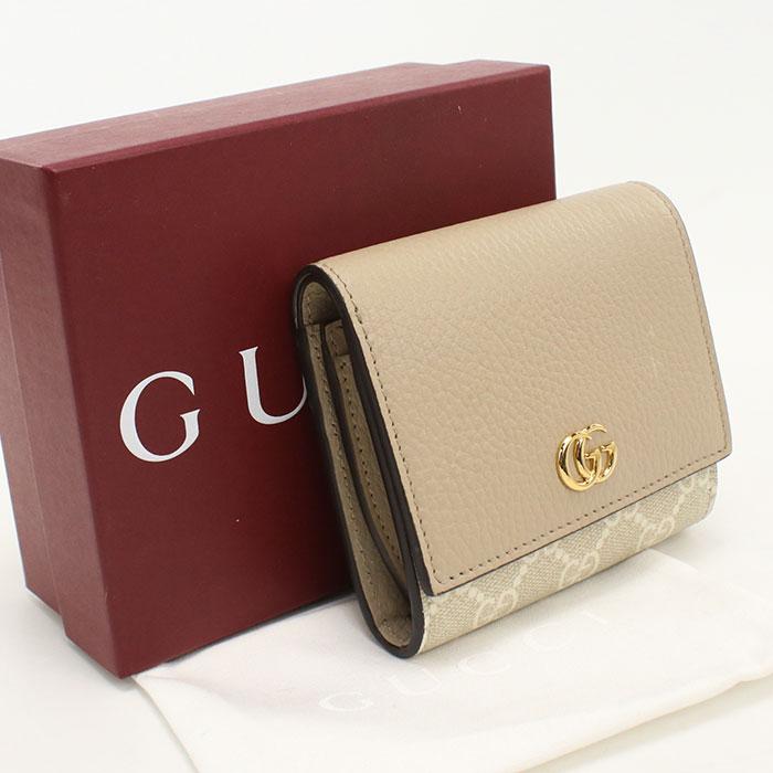 GUCCI（グッチ） 中古美品 二つ折り財布 598587 ミディアム ウォレット