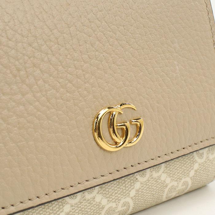 GUCCI（グッチ） 中古美品 二つ折り財布 598587 ミディアム ウォレット