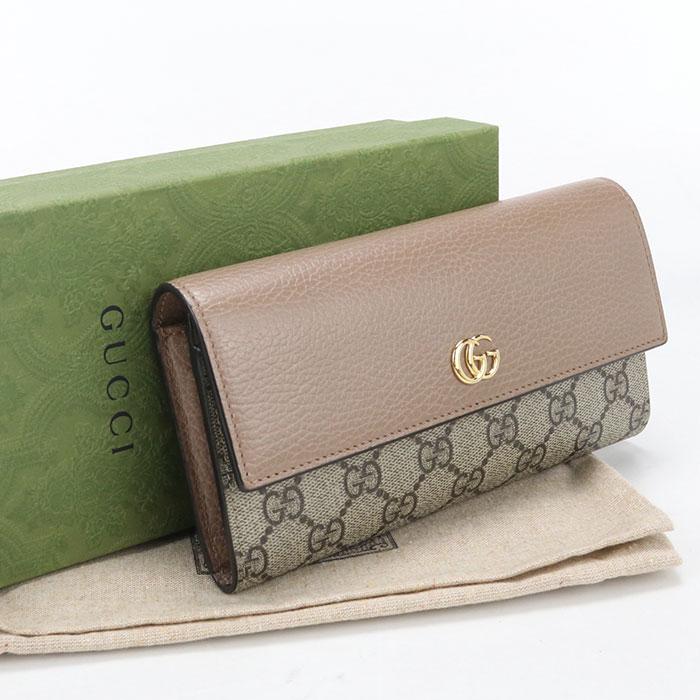 GUCCI（グッチ） 中古良品 長財布二折 456116 バイカラー 