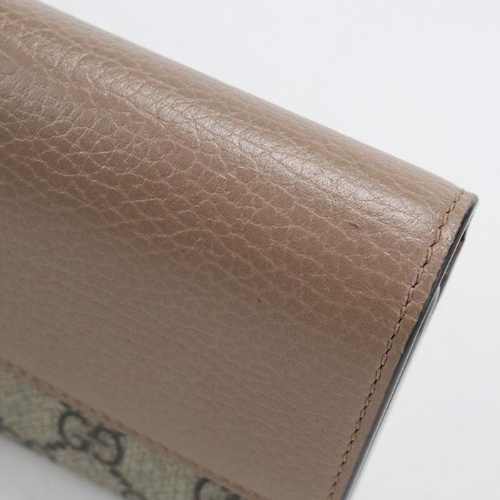 GUCCI（グッチ） 中古良品 長財布二折 456116 バイカラー 