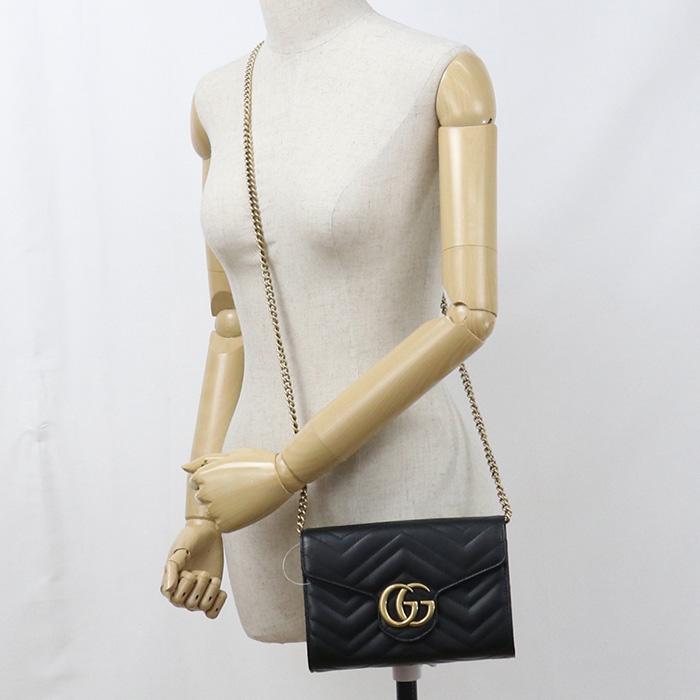 GUCCI（グッチ） 中古・未使用 チェーンウォレット 474575 GG