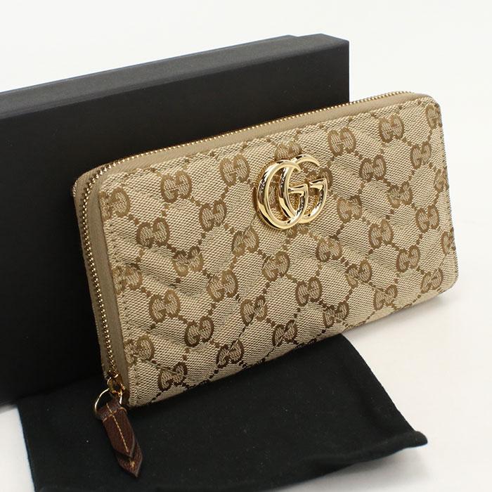 GUCCI（グッチ） 中古・未使用 長財布ラウンドファスナー 443123 