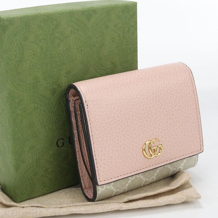 GUCCI（グッチ） 中古良品 二つ折り財布 598587 ミディアム ウォレット 
