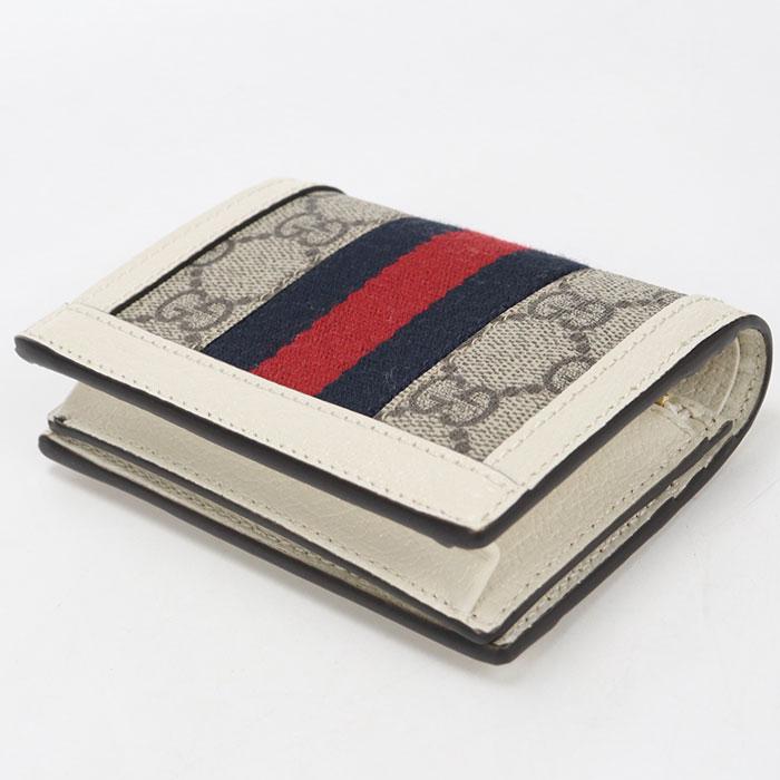 GUCCI（グッチ） 中古・未使用 二つ折り財布 523155 GG カードケース 