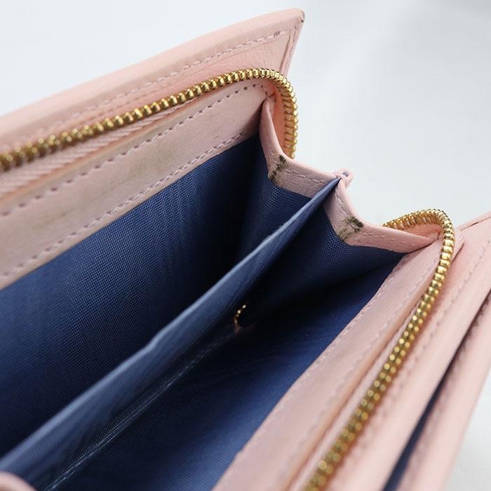 GUCCI（グッチ） 中古良品 二つ折り財布 バイカラー スモール