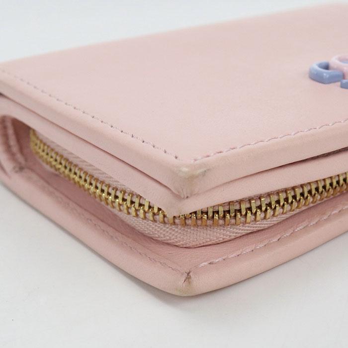 GUCCI（グッチ） 中古良品 二つ折り財布 バイカラー スモール
