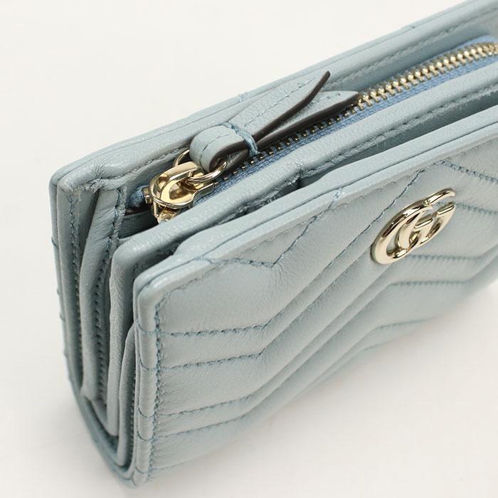 GUCCI（グッチ） 中古良品 二つ折り財布 773427 ダブルG ウォレット GG