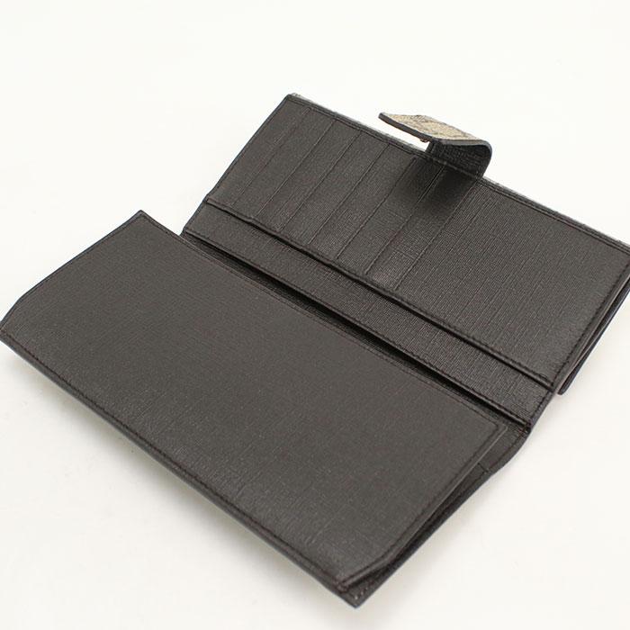 GUCCI（グッチ） 中古良品 長財布二折 212104 Wホック長財布 GG 