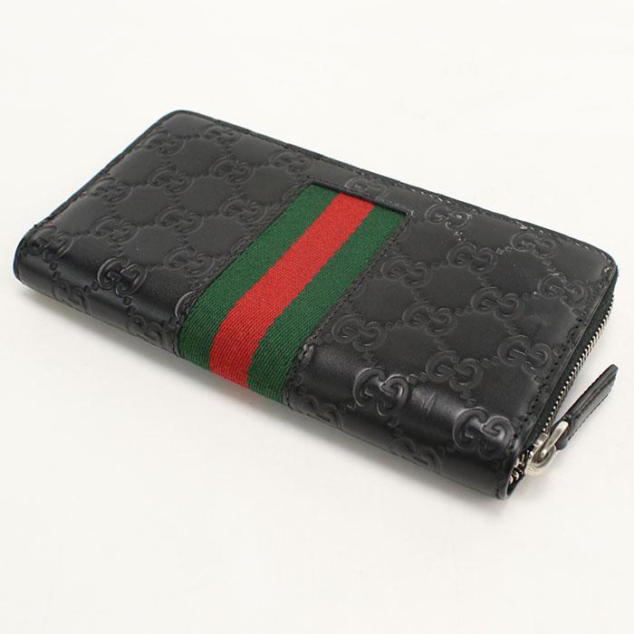 GUCCI（グッチ） 中古良品 長財布ラウンドファスナー 408831