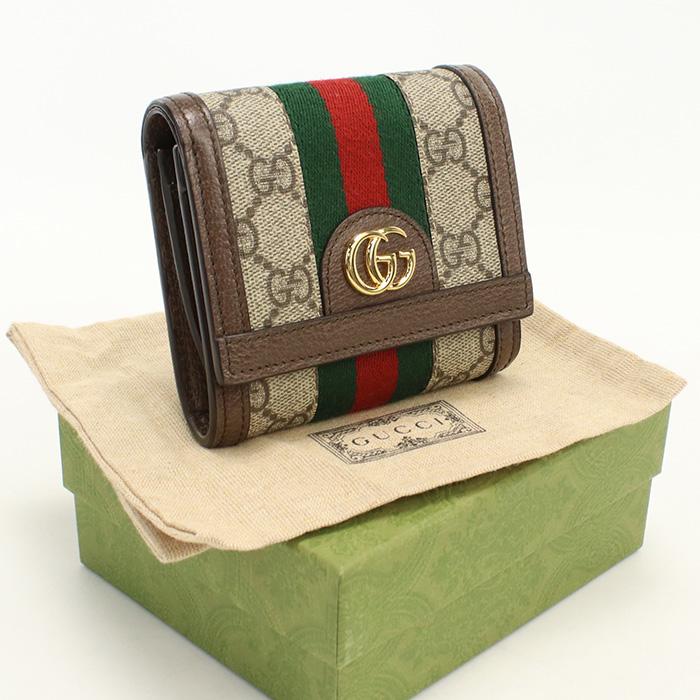 GUCCI（グッチ） 中古良品 二つ折り財布 598662 コンパクトウォレット