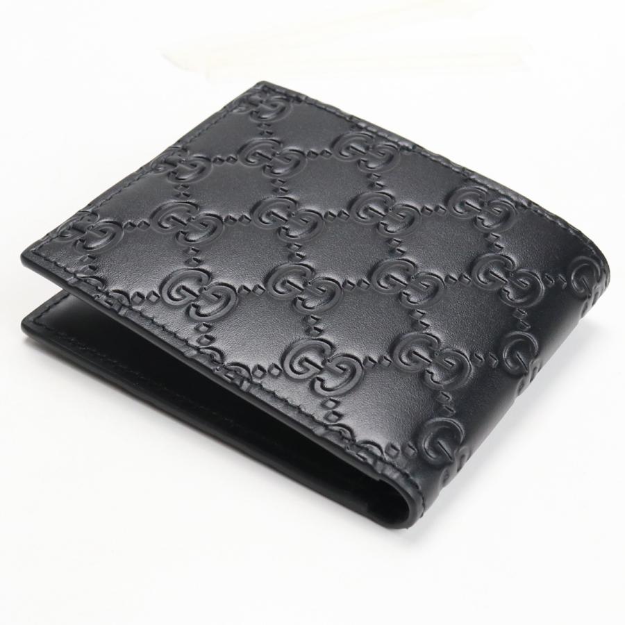 中古・未使用グッチGUCCI グッチシマ 二折り財布 レザー 473916