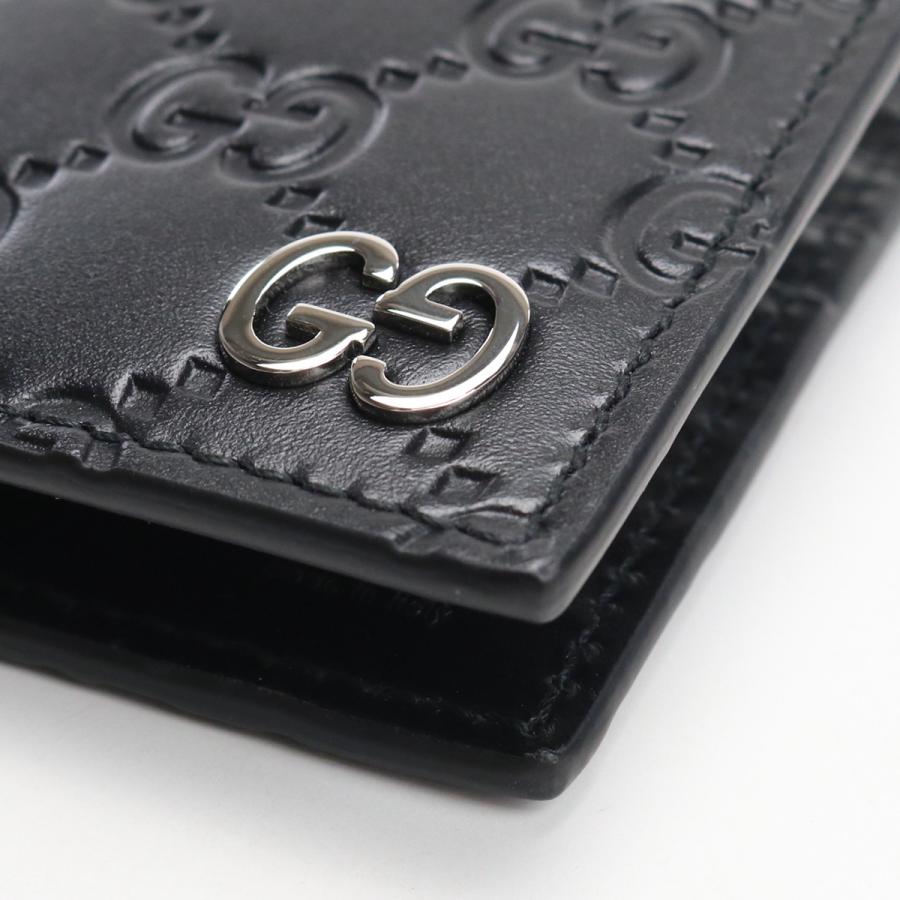 中古・未使用グッチGUCCI グッチシマ 二折り財布 レザー 473916