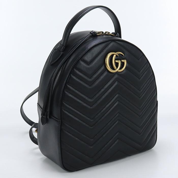 中古美品グッチGUCCI GGマーモント ミニ バックパック リュック 476671 