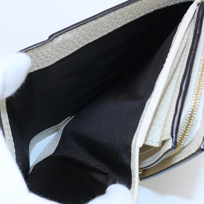 GUCCI 中古良品GUCCI ダブルG バイカラー ミディアム 財布 GUCCI 中古良品GUCCI ダブルG バイカラー ミディアム 財布