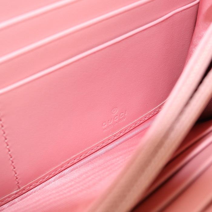 中古・未使用グッチGUCCI ダブルG コンチネンタルウォレット 長財布 