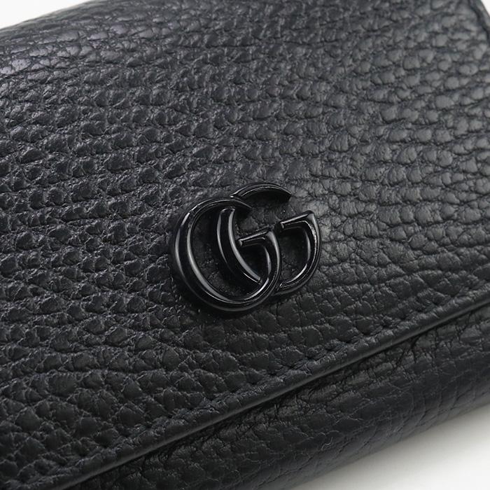 希少 限定品 GUCCI グッチ 三つ折り財布 レザー ビッグロゴ レディース GUCCI 中古美品 グッチ 三折財布 644407 三つ折り財布 GG