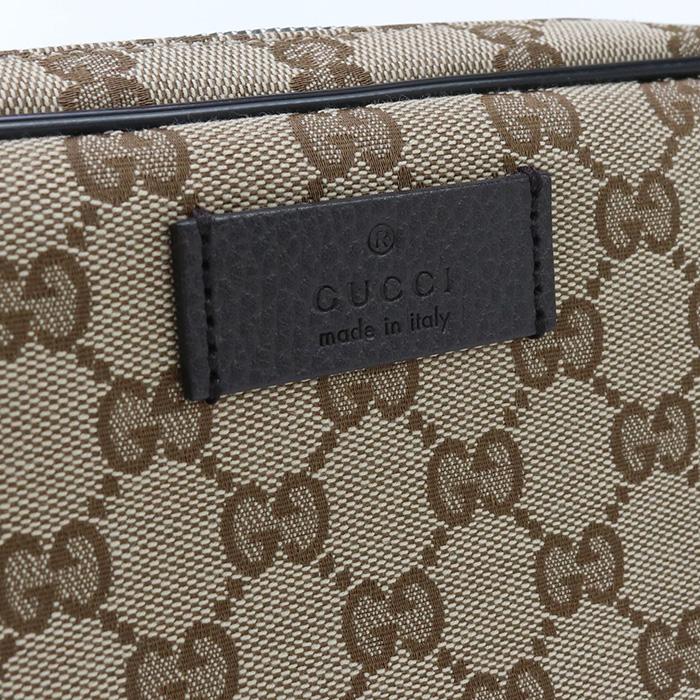 最終値下げ 美品 GUCCI グッチ ボディバッグ 449174 ベージュ GG