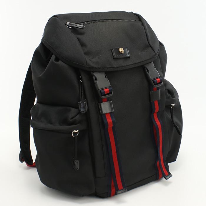 GUCCI 中古良品 グッチ リュック 429037 バッグパック タイガーヘッド  