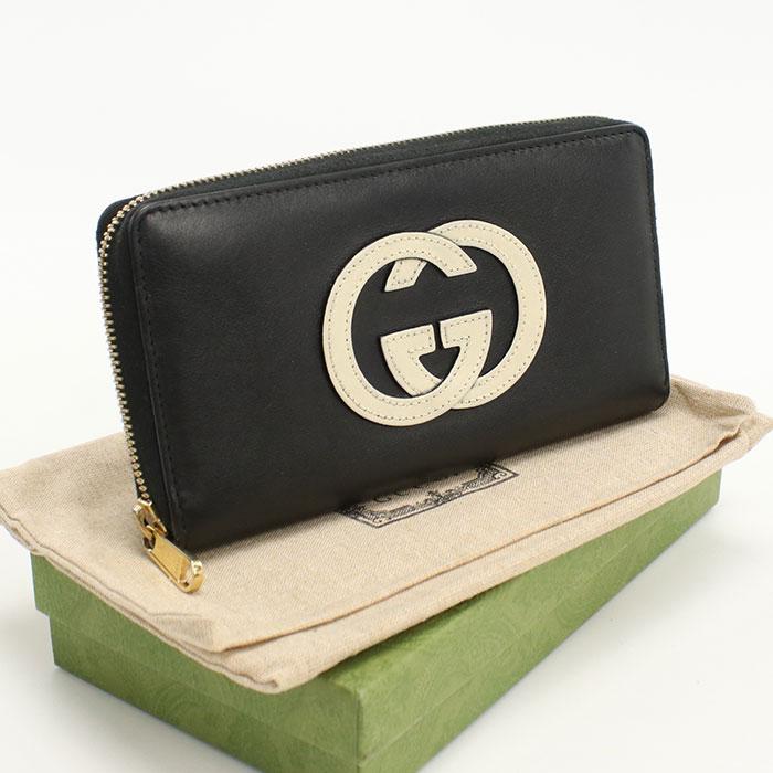 GUCCI 中古良品 長財布ラウンドファスナー 658839 ジップアラウンド  