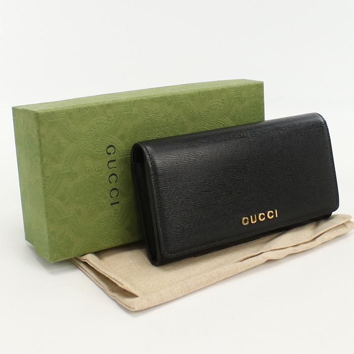 GUCCI 中古美品 長財布ニ折小銭入付き 772638 コンチネンタル  
