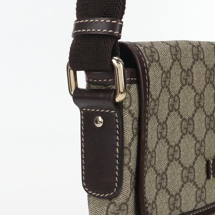 GUCCI（グッチ） 中古 斜め掛け ショルダーバッグ 223666 GGスプリーム